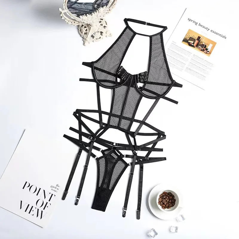 Zestaw Bielizny Black Temptation
