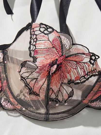 Zestaw Bielizny Papillon Noir