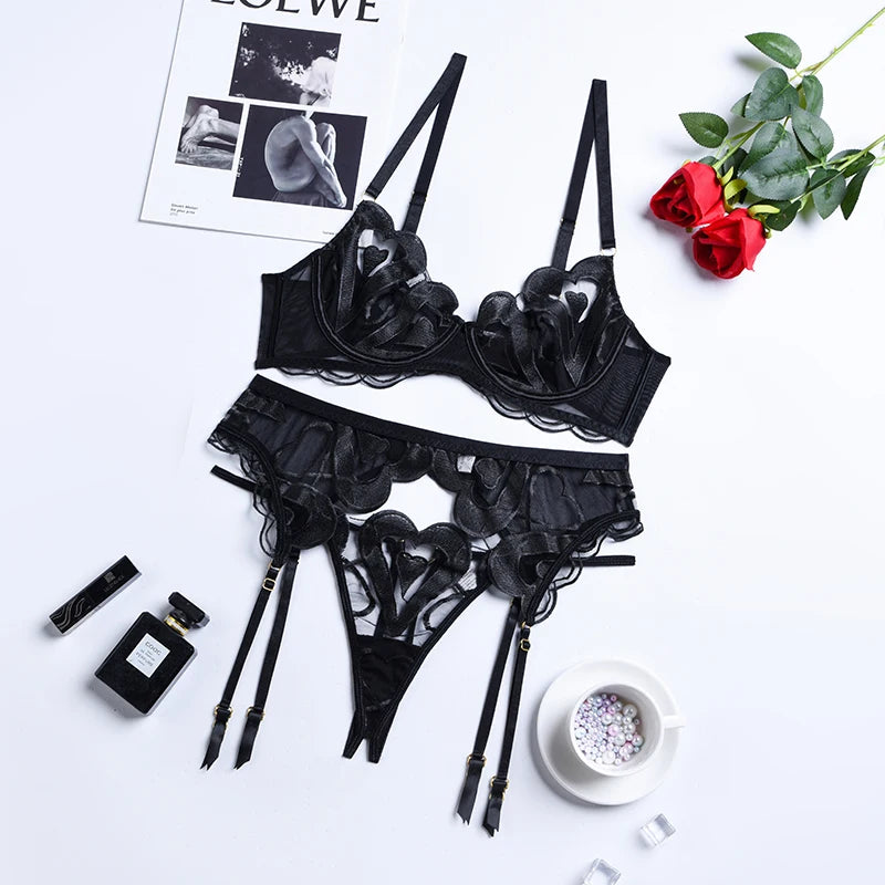 Zestaw Bielizny Amour Noir