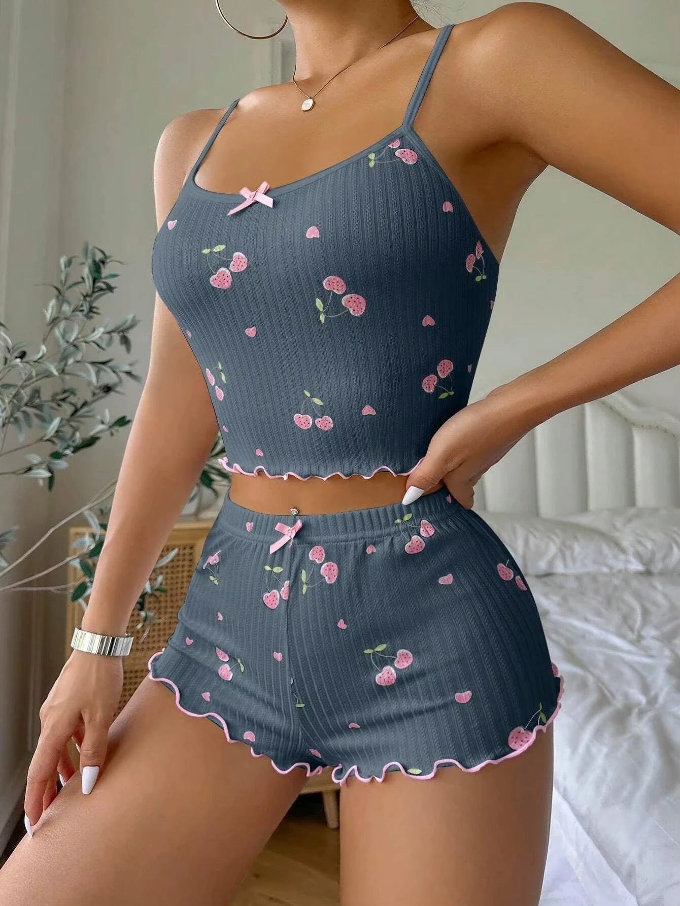 Piżama Cherry Bliss